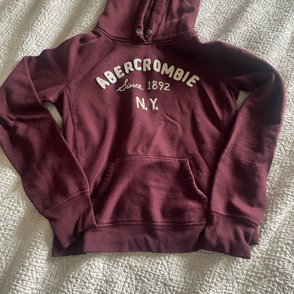 Abercrombie & Fitch Other - Y2k Abercrombie Burgundy Hoodie Medium